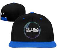 Falling in Reverse Logo Music Band Logo Hip Hop Cool Baseball Cap White Adjustable Plain Hat