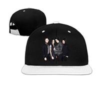 Falling in Reverse Music Band Logo Hip Hop Popular Baseball Cap White Adjustable Plain Hat