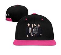 Falling in Reverse Music Band Logo Hip Hop Popular Baseball Cap White Adjustable Plain Hat