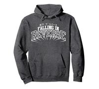 Falling in Reverse - Official Merchandise - Japan Arc Sweat à Capuche, Unisexe pour Adultes, Chiné Foncé, M