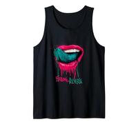 Falling in Reverse - Official Merchandise - Lips Débardeur, Homme, Noir, M