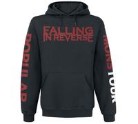 Falling In Reverse Popular Homme Sweat-Shirt à Capuche Noir L