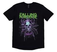 Falling In Reverse Spider Band Logo T Shirt Size S