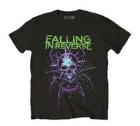 Falling In Reverse | T-shirt officiel du groupe | Spider - en 24 heures ! Let the world know you thrive in the web of chaos.This officially licensed Falling In Reverse tee features a striking Spider g