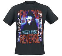 Falling In Reverse Voice College Homme T-Shirt Manches Courtes Noir XL