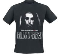 Falling in Reverse Where is Your God Now Homme T-Shirt Manches Courtes Noir 4XL