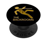 Falling in The Backrooms PopSockets PopGrip Adhésif