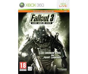 Fallout 3: Game Add-On Pack - Broken Steel and Point Lookout (Xbox 360) [import anglais]