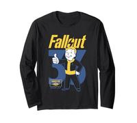Fallout 33 Vault Boy Pose Vault-Tec TV Show Manche Longue