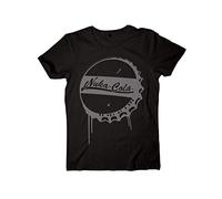 Fallout 4 Nuka Cola Bottle Cap, T-Shirt Homme, Noir, Large