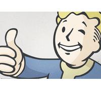 Fallout 4 - Poster - Vault Boy + 1 paquet de tesa Powerstrips® - contenu 20 pièces