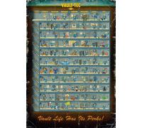 Fallout 4 Puzzle Perk Poster (1000 pièces)