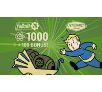Fallout 76: 1 000 Atomes (+100 Atomes bonus)