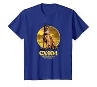 Fallout - CX404 T-Shirt, Enfant, Bleu Royal, 4 Ans