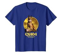 Fallout - CX404 T-Shirt, Enfant, Bleu Royal, 4 Ans