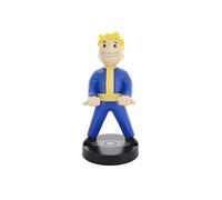 Fallout - Figurine Cable Guys Vault Boy support de manette et support de téléphone 23 cm Or G