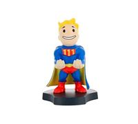 Fallout - Figurine Holdems Cable Guys Toughness Vault Boy support d'appareil et support de téléphone