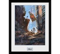 Fallout Framed Print Street Scene (300) GB Eye