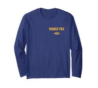 Fallout Front and Back Vault-Tec Vault Suit 33 TV Show Manche Longue