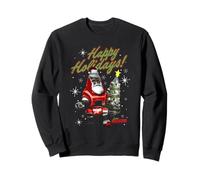 Fallout Happy Holidays from Santatron Christmas Video Game Sweatshirt