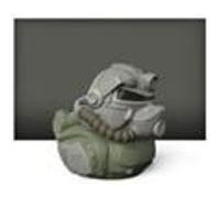 TUBBZ Figurine en vinyle Mini Canard Fallout T-51 Cosplay