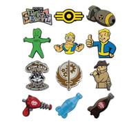 Fallout Mystery Pins Volume 2 - CDU Boîte de 12 épingles à collectionner en émail | Boîte sous licence officielle pour joueurs, fans et collectionneurs