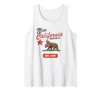 Fallout New California Republic Flag Est 2189 Video Game Débardeur