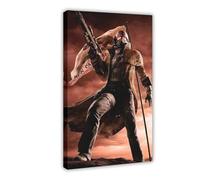 Fallout New Vegas Stalwart Poster de jeu vidéo vintage pour décoration de chambre de garçon 61 x 91,4 cm (60 x 91,4 cm)