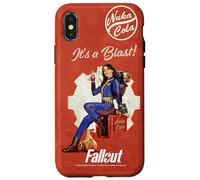 Fallout Nuka Cola Lucy It's a Blast Retro Ad Gaming TV Show Coque pour iPhone X/XS