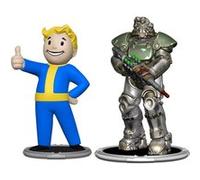 Fallout - Pack 2 figurines Set F Raider & Vault Boy (Strong) 7 cm