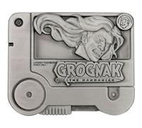 FaNaTtik Fallout Grognak the Barbare Holotape Réplique en métal - Édition limitée numérotée à collectionner avec support