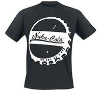Fallout Nuka Cola Bottle Cap T-Shirt, Noir, XL Homme