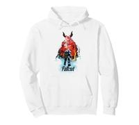 Fallout TV Series Deathclaw Flame Scene with Show Logo Sweat à Capuche
