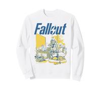 Fallout TV Series Family Lounge Illustrated Scene Gamer Sweatshirt
