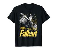Fallout TV Series Lucy Do Unto Others Baseball Bat Gamer T-Shirt