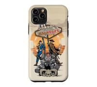 Fallout TV Show Welcome to New Vegas Sign with Characters Coque pour iPhone 11 Pro