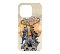 Fallout TV Show Welcome to New Vegas Sign with Characters Coque pour iPhone 15 Pro