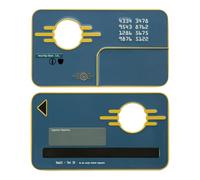 Fallout Vault Security Keycard Réplique en métal de collection