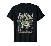 Fallout Video Game Distressed Character Portrait T-Shirt