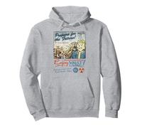 Fallout Video Game Enjoy Vault Living Vault-Tec Retro Ad Sweat à Capuche