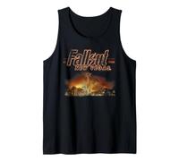Fallout Video Game New Vegas Skyline Retro Souvenir Design Débardeur