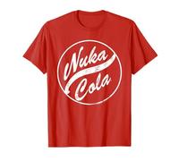 Fallout Video Game Nuka Cola Distressed Round Logo T-Shirt