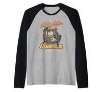 Fallout Video Game Nuka Cola Quantum Vintage Pin-Up Logo Manche Raglan