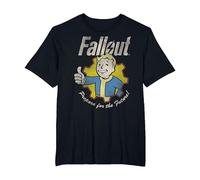 Fallout Video Game Prepare for The Future Vault Boy T-Shirt, Homme Grandes Tailles, Noir, 2X Tall