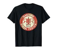 Fallout Video Game Red Rocket Diesel Fuel Distressed Logo T-Shirt