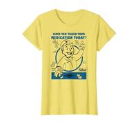 Fallout Video Game Vault Boy Taken Your Medication Today? T-Shirt, Femme, Citron, 3XL