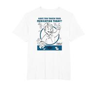 Fallout Video Game Vault Boy Taken Your Medication Today? T-Shirt, Homme Grandes Tailles, Blanc, 4X Tall