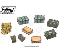 Fallout : Wasteland Warfare - Extension de terrain - Caisses et coffres