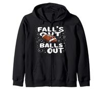 Fall's Out Balls Out Fantasy Football Men Women Kids Sweat à Capuche