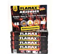 Falmax Lot de 6 paquets de 48 allume-feu pour cheminée